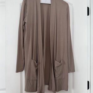 Zenana Outfitters Taupe Cardigan
